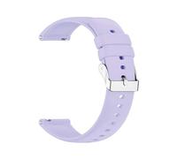 HBGRVCKS Silikon-Uhrenarmband mit Schnellverschluss for Damen und Herren(Purple,20mm)