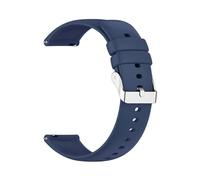 HBGRVCKS Silikon-Uhrenarmband mit Schnellverschluss, universelles Ersatzarmband(Blue,22mm)