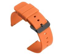 HBGRVCKS Uhrenarmband aus Gummi mit Schnellverschluss und Silikonband, universeller Ersatz(O,14mm)