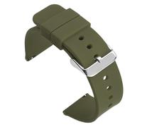 HBGRVCKS Uhrenarmband mit Schnellverschluss, Smartwatch-Armband, universelles Ersatzarmband(Green,14mm)