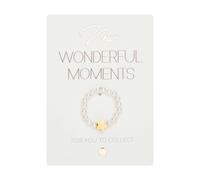 HCA New Wonderful Moments Ring - Blume - vergoldet , 606939 1 St