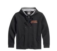 HD Zip Hoody Skull 2XL