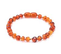 HDGSAFD 1 Stück Bernsteinarmband, Schmuckarmband, Unregelmäßiger Bernstein, Gefrostetes Fußkettchen, Perlenarmband, Unisex, Edelsteinschmuck, Armbandschmuck