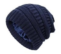 HDGSAFD 1 Stück Gestrickte Warme Mütze, Einfache Strickmütze, Weiche Strickmütze, Damen-Wintermütze, Bekleidungszubehör