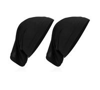 HDGSAFD 2 Stück Arabische Röhrenhüte, Sommer-Sonnenhüte, Sonnenschutz-Strandhüte, Outdoor-Hüte Mit Breiter Krempe, Können Für Camping, Reisen, Angeln, Einkaufen Verwendet Werden (Schwarz)