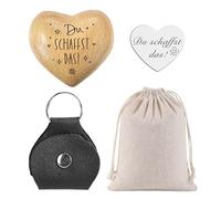 HDGSAFD 2 Stück Herzförmiger Schmuck, 1 Stoffbeutel, 1 Schwarzer Erbezug, Liebesförmiger Griff, Halskettenzubehör, Dekoration Für Verandaanhänger, Aufbewahrungstasche Mit Kordelzug, Glücksgeschenk.