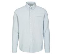 BASEFIELD - He.-Freizeithemd 1/1 Arm steel blue - Gr. - XXL