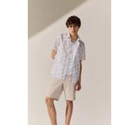 BASEFIELD - He.-Freizeithemd 1/2 Arm white - Gr. - M