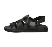 He.-Sandale BLACK NAPPA - Gr. - 42