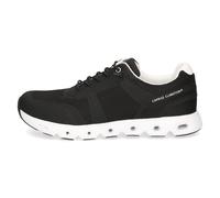 CAPRICE Herren Sneaker flach Low Top Vegan, Schwarz (Black Comb), 42 EU
