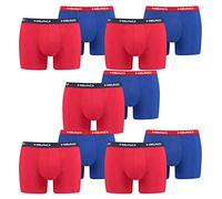 HEAD 6 er Pack Herren Boxer Boxershorts Basic Pant Unterwäsche, Farbe:White/Blue/Red, Bekleidungsgröße:XL
