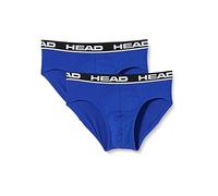 Head Herren Boxershorts Men's Brief - 2er Pack Basic - Blue/Black - Größe M