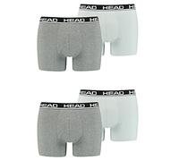 2er Pack HEAD Basic Boxershorts Herren grey combo XXL
