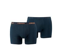 HEAD Men Boxershort Basic Boxer 6er Pack, Größe:M;Farbe:Peacoat/orange (493)