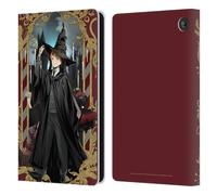 Head Case Designs Offizielle Harry Potter Ron Weasley 25. Jubiläum Anime Leder-Wallet-Hülle Kompatibel mit Amazon Fire 7 2022