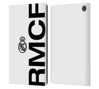 Head Case Designs Offizielle Real Madrid CF RMCF Legende Leder-Wallet-Hülle Kompatibel mit Amazon Fire Max 11 2023