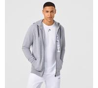 HEAD Club ORIGINAL Hoodie FZ Men, Grey Melange