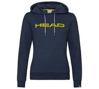 HEAD Club Rosie Hoodie Women, dunkelblau/gelb, L