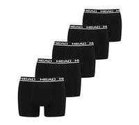 Head Herren 881500001 Boxershorts, 5er Pack, Schwarz, L