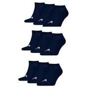 HEAD Herren All Sports Sneaker Socken 9P (43-46, Navy)