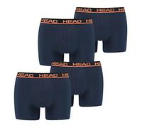 2er Pack HEAD Basic Boxershorts Herren blue/orange S