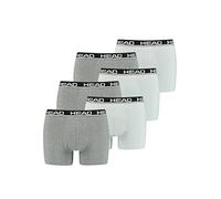 Head Boxershorts HEAD BASIC BOXER 2P Herren Gr. XXL 95% Baumwolle/5% Elasthan grau mit Logobund