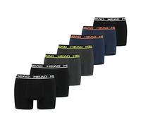 HEAD Herren Boxer Boxershort Unterhose 7er Pack (Phantom / Blue Combo, XL)