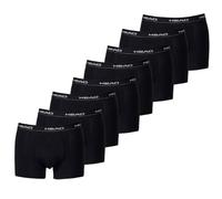 Boxershorts HEAD "HEAD BASIC BOXER 2P", Damen, Gr. XXL, schwarz, Obermaterial: 95% Baumwolle, 5% Elasthan, unifarben mit Farbeinsatz, körpernah, Unterhosen, mit elastischem Logobund (76974617-XXL) sch