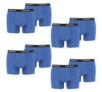 HEAD Herren Boxer Boxershort Unterhose 8er Pack in vielen Farben (L, blue/black)