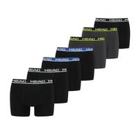 HEAD Herren Boxershort Basic Boxer 7er Multipack Black/ Blue/ Phantom : S