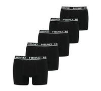HEAD Herren Basic Boxers Boxer Shorts (5er Pack), Schwarz, L
