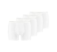 HEAD Herren Boxershorts Cotton Stretch 891003001 4er Pack, Farbe:Weiß, Wäschegröße:S, Menge:4er Pack (2X 2er Pack), Artikel:-300 White