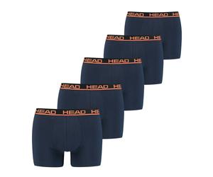 HEAD Herren Boxershorts, Multipack - Basic Boxer Trunks ECOM, Stretch Cotton Dunkelblau L 10er Pack (2x5P)
