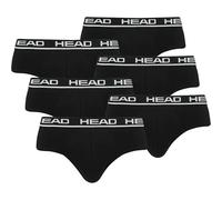 Slip HEAD "Slip 6er Pack", Herren, Gr. XL, schwarz, Obermaterial: 95% Baumwolle CO. 5% Elasthan EL., Unterhosen Slip (60810666-XL) schwarz