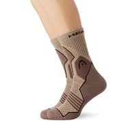 Head Herren Crew 2p Sportsocken Not Applicable, Braun (Light Brown Mélange 857), 35/38 (Herstellergröße: 035)