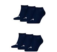 HEAD Herren Damen All Sports Sneaker Socken 6P (39-42, Navy)
