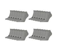 HEAD Herren Damen Sneaker Socken Sportsocken All Sports Training Socks 12 Paar, Farbe:Grau, Größe:43-46, Artikel:-004 grey melange