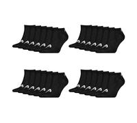 HEAD Herren Damen Sneaker Socken Sportsocken All Sports Training Socks 12 Paar, Farbe:Schwarz, Größe:43-46, Artikel:-001 black