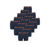 HEAD Herren 881500001 Boxershorts, 5er Pack, Peacoat/Orange, M