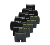 HEAD Herren Men's Basic Boxers Boxer Shorts 15 er Pack , Farbe:223 - Black/Anthracite, Bekleidungsgröße:S
