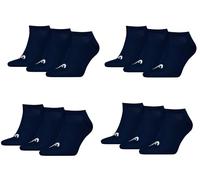 HEAD Herren Unisex Sneaker Socken All Sports 12P (39-42, Navy)