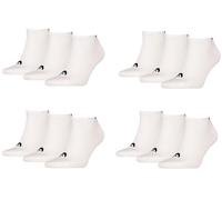 HEAD Herren Unisex Sneaker Socken All Sports 12P (39-42, White)