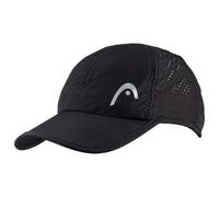 Head Cap Tennis Pro Player 2024 (UV-Schutz, Klettverschluss) schwarz