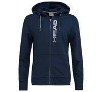 Head Kapuzenjacke (Hoodie) Club Greta 2022 (Baumwollmix) dunkelblau Damen, Größe XS