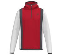 Head Kapuzenpullover Club 25 Tech Hoodie (100% Polyester) rot/weiss Herren, Größe M