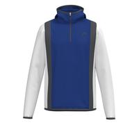 Head Kapuzenpullover Club 25 Tech Hoodie (100% Polyester) royalblau/weiss Herren, Größe M