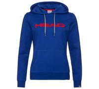 Head Kapuzenpullover Hoodie Club Rosie royalblau/rot Damen, Größe L