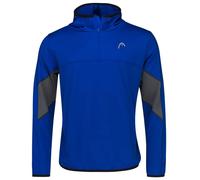 Head Kapuzenpullover Hoodie mit Kapuze Club Tech Half-Zip royalblau Herren, Größe L