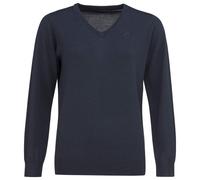 Head Pullover V-Neck (Merinowolle) navyblau Damen, Größe M