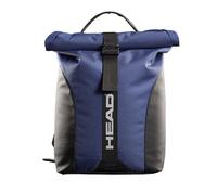 HEAD - Schulrucksack Teenager Damen und Herren, Schulrucksack und Arbeitsrucksack, Reiserucksack Wasserdicht, Wanderrucksack 18L 43x26x15 Rolled Ergonomisch, Rolltop Laptop Rucksack mit Taschen